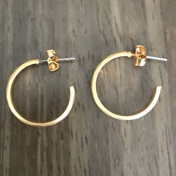 Francesca's Gold Hoop Earrings